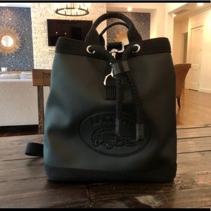 🐊 Lacoste Black Backpack